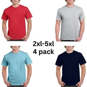 NEW 4 pack unisex/ men women shirt short sleeve 4 shirts great deal!